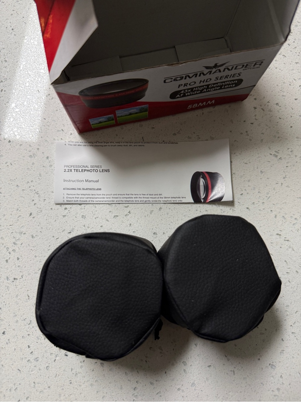 Commander Optics Pro HD Series 43x AF Wide Angle Lens - pack of 2